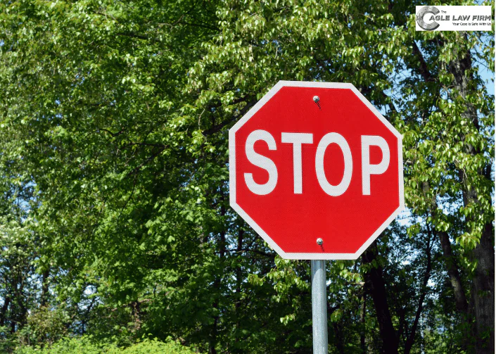 Truck driver failure to stop